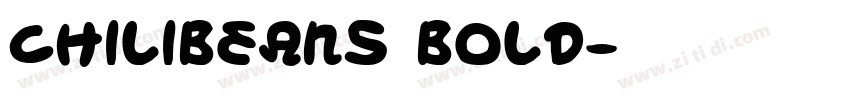 ChiliBeans Bold字体转换 ChiliBeans Bold字体转换